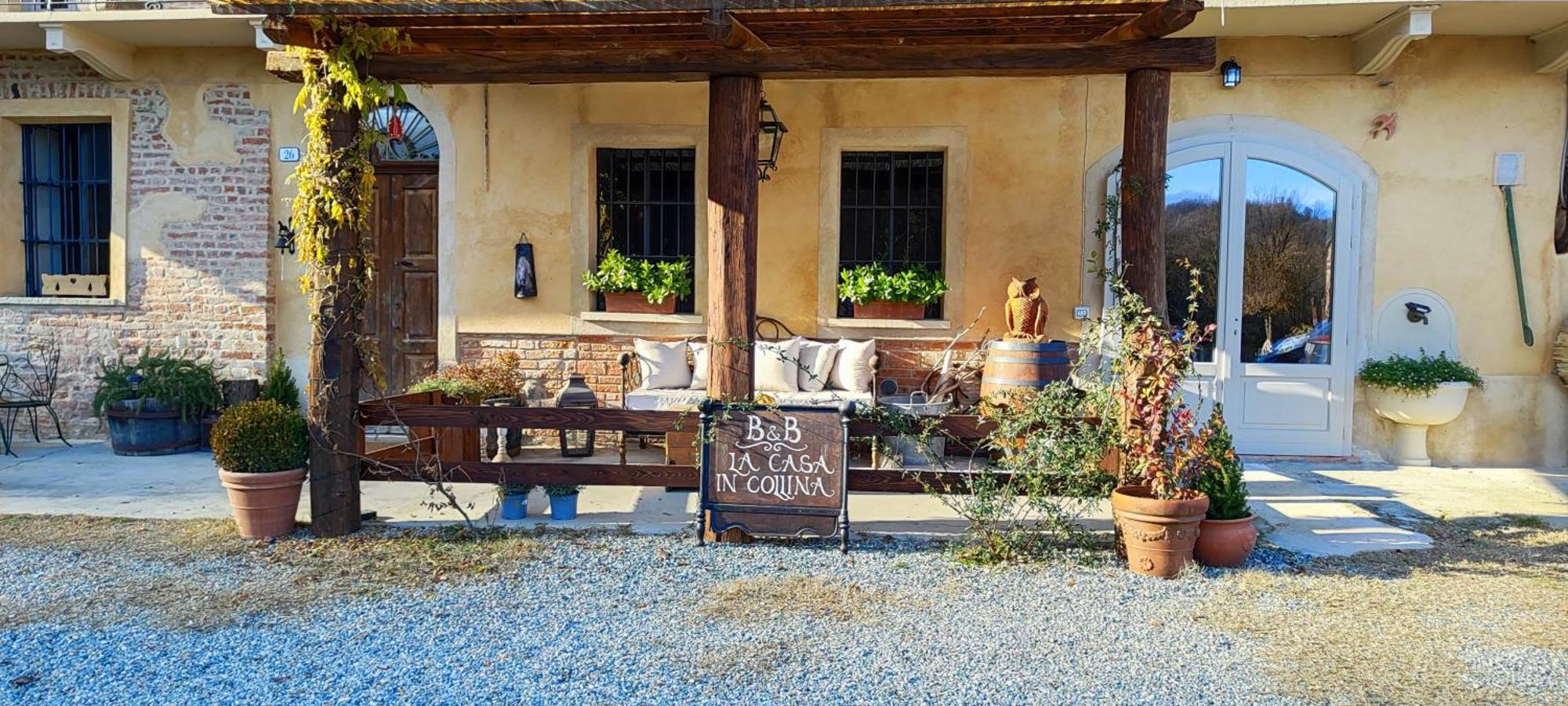 La Casa In Collina Bed & Breakfast Cinzano Eksteriør bilde